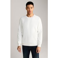 Fleece-Sweatshirt Amadeo in Offwhite von Joop!
