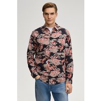 Hemd Hansen in Navy/Rot gemustert von Joop!