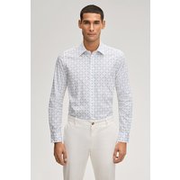 Hemd Pierce in Weiß/Hellblau gemustert von Joop!