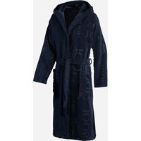 Herren Kapuzen-Bademantel JOOP! REPEAT in Blau von Joop!