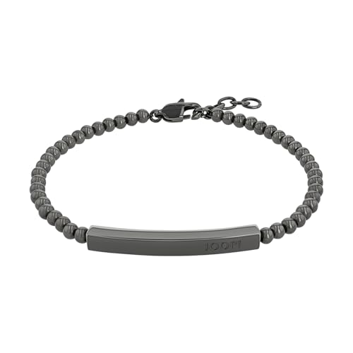 JOOP! Armband Edelstahl Herren Armschmuck, 20+2 cm, Grau, Kommt in Schmuck Geschenk Box, 2038993 von Joop!