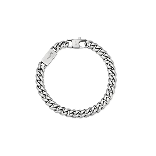 JOOP! Armband Edelstahl Herren Armschmuck, 21 cm, Silber, Kommt in Schmuck Geschenk Box, 2026989 von Joop!