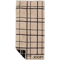 JOOP! Herren Handtuch beige Baumwolle Kariert von Joop!