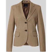 JOOP! Blazer mit Reverskragen Modell 'JESSI' in Mittelbraun, Größe 34 von Joop!