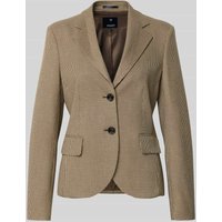 JOOP! Blazer mit Reverskragen Modell 'JESSI' in Mittelbraun, Größe 40 von Joop!