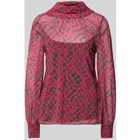 JOOP! Bluse mit Stehkragen in Fuchsia, Größe 38 von Joop!