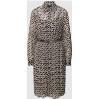 JOOP! Blusenkleid aus Viskose mit Allover-Muster in Hazel, Größe 36 von Joop!
