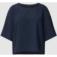 JOOP! Blusenshirt mit Rundhalsausschnitt in Marine, Größe 36 von Joop!