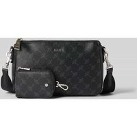 JOOP! Crossbody Bag mit Label-Detail Modell 'jasmina' in Dunkelgrau, Größe 1 von Joop!