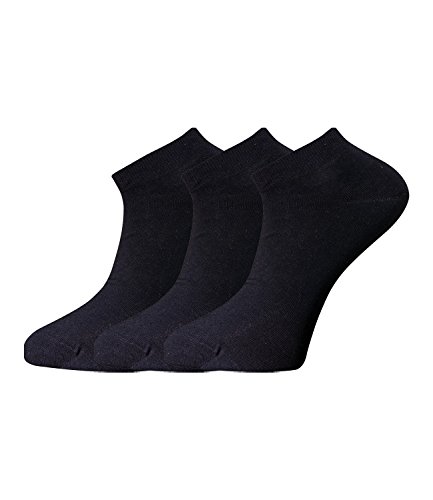 JOOP! Damen Sneaker Kurzsocken Füßlinge 760001 3 Paar, Farbe:Blau;Strumpf-/Sockengröße:39-42;Artikel:-3000 navy von Joop!