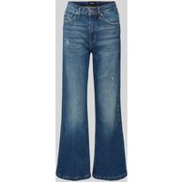 JOOP! Flared Jeans im Destroyed-Look Modell 'Chrisi' in Blau, Größe 30 von Joop!