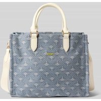 JOOP! Handtasche mit Label-Applikation Modell 'origine denim aurelia' in Jeansblau, Größe 1 von Joop!