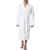 JOOP! Herren Bademantel Weiß Frottee unifarben von Joop!