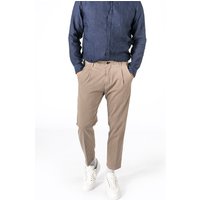 JOOP! Herren Bundfaltenhose beige Baumwolle von Joop!