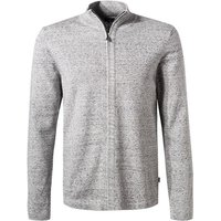 JOOP! Herren Cardigan grau Baumwolle unifarben von Joop!