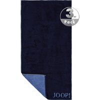 JOOP! Herren Gästetuch blau Baumwolle unifarben von Joop!