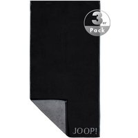 JOOP! Herren Handtuch schwarz Baumwolle unifarben von Joop!