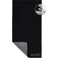 JOOP! Herren Gästetuch schwarz Baumwolle unifarben von Joop!