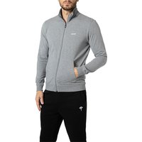 JOOP! Herren Jacke grau Jersey-Baumwolle unifarben von Joop!