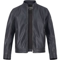 JOOP! Herren Lederjacke blau Lammnappa unifarben von Joop!