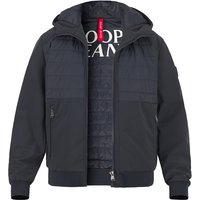 JOOP! Herren Kapuzenjacke blau Mikrofaser unifarben von Joop!