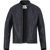 JOOP! Herren Lederjacke blau unifarben JOOP! Herren Lederjacke blau unifarben von Joop!