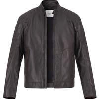 JOOP! Herren Lederjacke braun unifarben JOOP! Herren Lederjacke braun unifarben von Joop!
