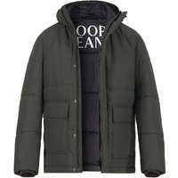 JOOP! Herren Steppjacke grün Baumwolle unifarben von Joop!