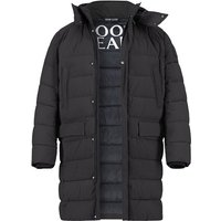 JOOP! Herren Steppmantel schwarz Mikrofaser unifarben von Joop!