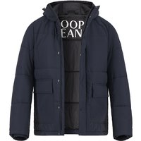 JOOP! Herren Steppjacke blau Baumwolle unifarben von Joop!