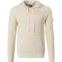 JOOP! Herren Kapuzenpullover beige Baumwolle unifarben von Joop!