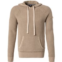 JOOP! Herren Kapuzenpullover braun Baumwolle unifarben von Joop!