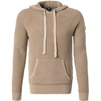 JOOP! Herren Kapuzenpullover braun Baumwolle unifarben von Joop!