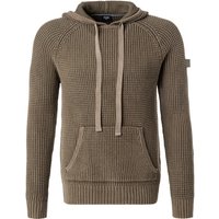 JOOP! Herren Kapuzenpullover grün Baumwolle unifarben von Joop!