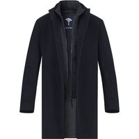 JOOP! Herren Mantel blau Wolle unifarben von Joop!