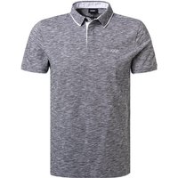 JOOP! Herren Polo-Shirt blau Baumwoll-Jersey von Joop!