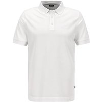 JOOP! Herren Polo-Shirt weiß Baumwoll-Piqué von Joop!