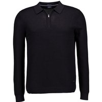 JOOP! Herren Pullover schwarz Baumwolle unifarben von Joop!