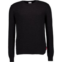 JOOP! Herren Pullover schwarz Baumwolle unifarben von Joop!