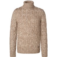 JOOP! Herren Rollkragenpullover beige Microfaser unifarben von Joop!