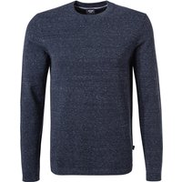 JOOP! Herren Pullover blau Baumwolle unifarben von Joop!