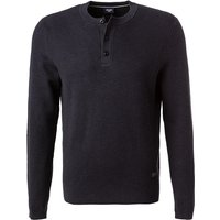 JOOP! Herren Pullover blau Baumwolle unifarben von Joop!