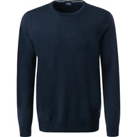 JOOP! Herren Pullover blau Merinowolle unifarben von Joop!