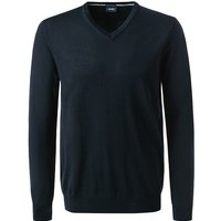 JOOP! Herren Pullover blau Merinowolle unifarben von Joop!