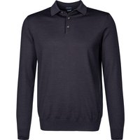 JOOP! Herren Pullover blau Merinowolle unifarben von Joop!