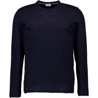 JOOP! Herren Pullover blau Baumwolle unifarben von Joop!