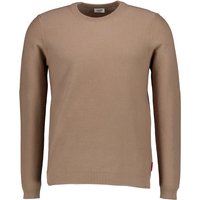 JOOP! Herren Pullover braun Baumwolle unifarben von Joop!