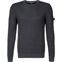 JOOP! Herren Pullover grau Baumwolle unifarben von Joop!