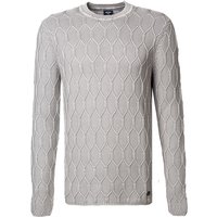 JOOP! Herren Pullover grau Baumwolle unifarben von Joop!