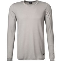 JOOP! Herren Pullover grau Merinowolle unifarben von Joop!